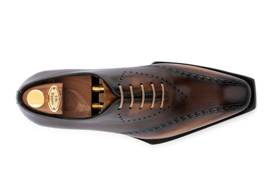 Français en cuir ombré français