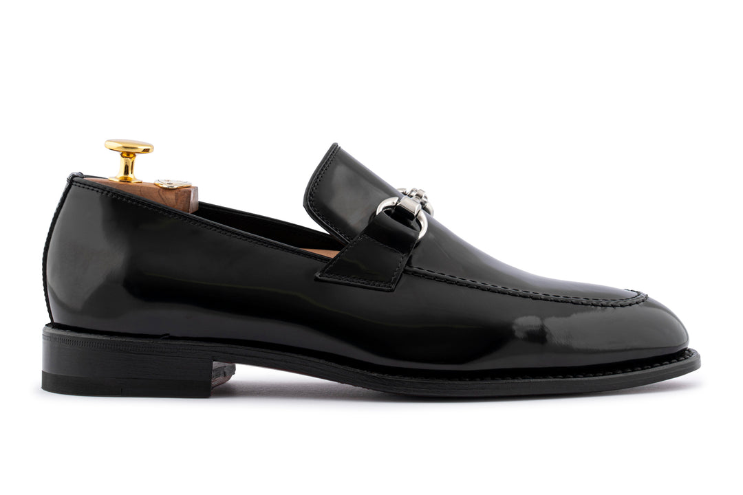 Mocasín de cuero cepillado