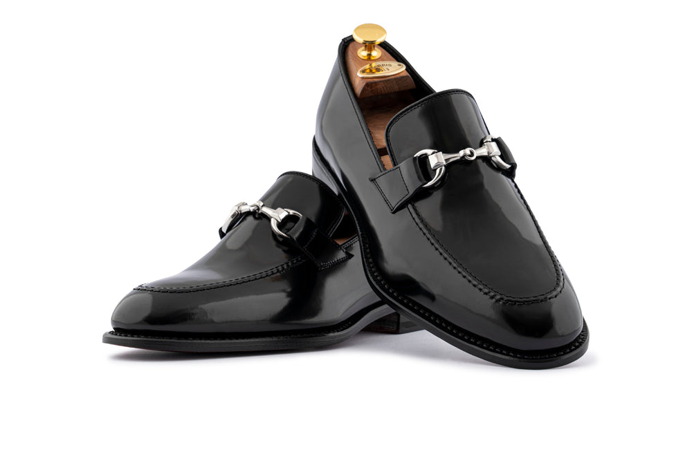 Mocassin en cuir brossé