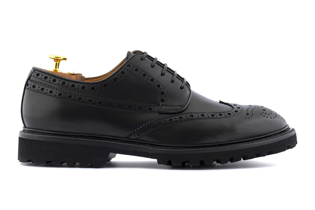 Leather derby