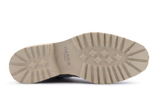 Bottine en daim effet crocodile