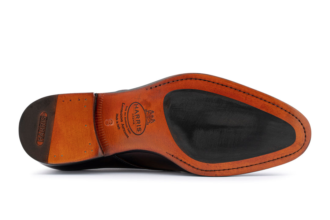 Monofbbbia en cuir peint à la main avec couture à la main