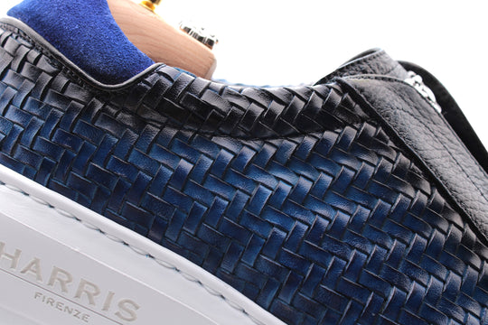 Forklot briefs in intertwined leather