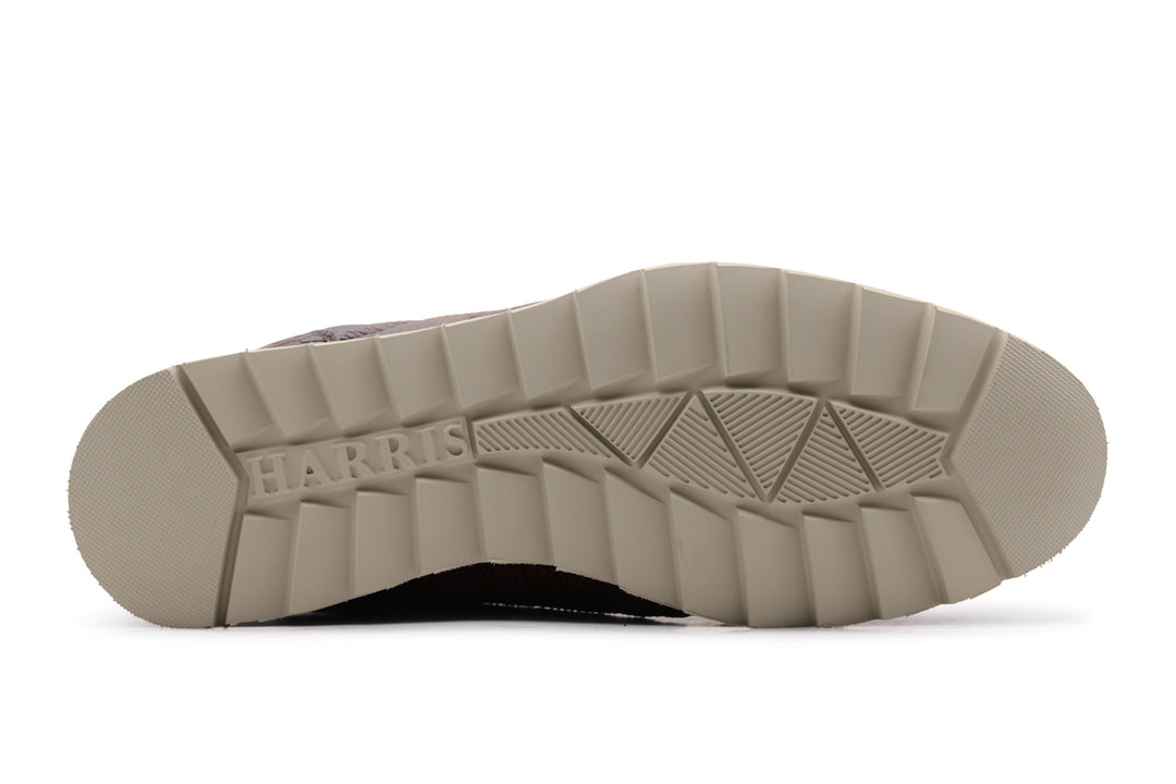 Polacchino in pelle effetto alce