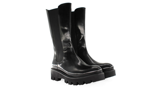 Bota de cuero