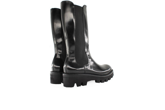 Bota de cuero