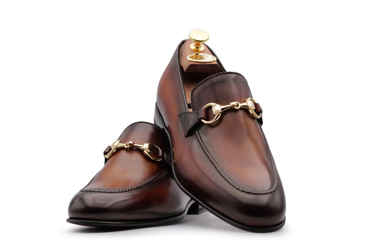 Leather loafer