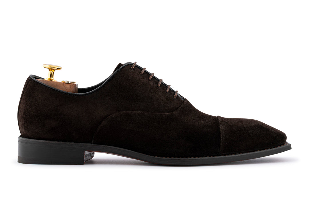 Francesina in suede