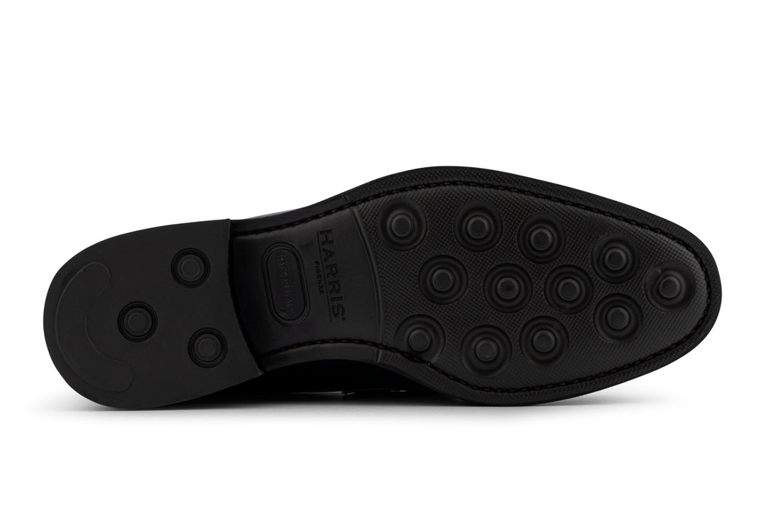 Mocasín de piel con complemento HS