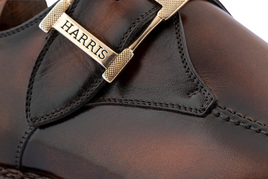 Handbemalte Einzelschnalle mit norwegischer Verarbeitung