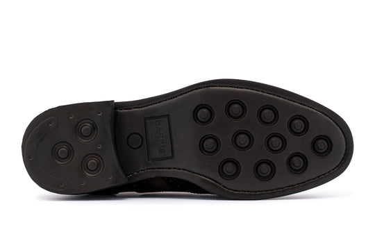 Oxford shoes 9054 – Gray and Black