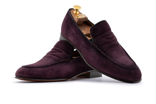 Mocasín de gamuza