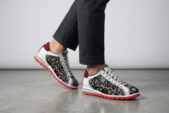 Zapatillas 2817 Cavallino – Blanco y Gris