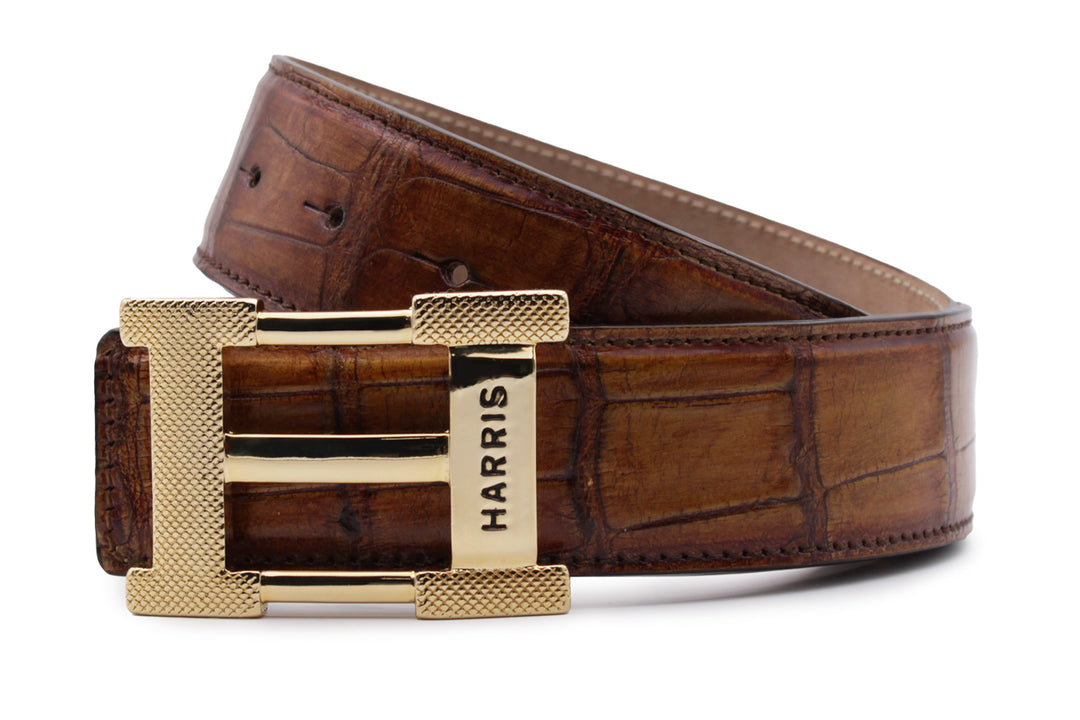 Crocodile belt