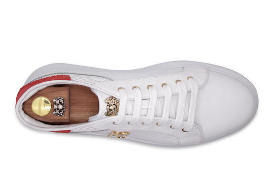 Sneakers in pelle morbida