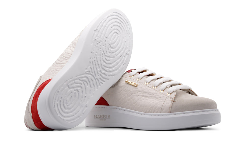 Sneakers in pelle morbida