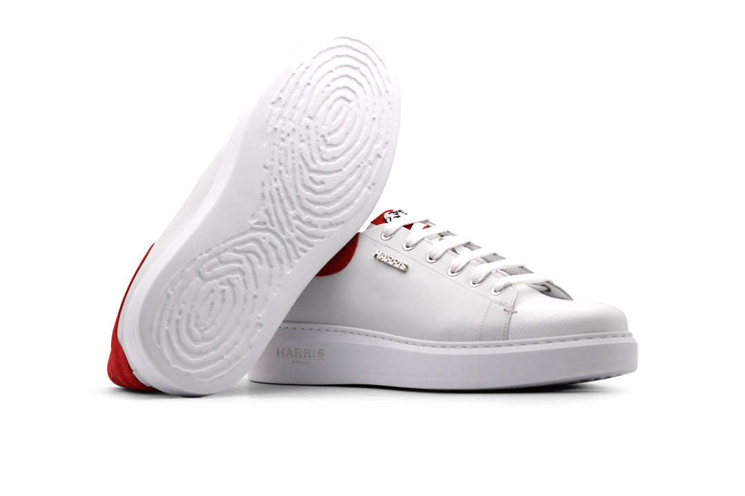 Sneakers slipon in pelle morbida