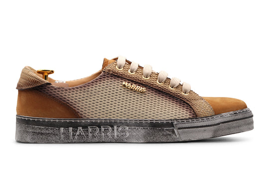 Sneakers vintage effetto traforato