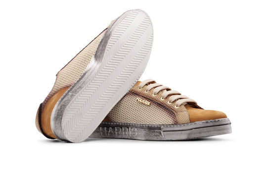 Sneakers vintage effetto traforato