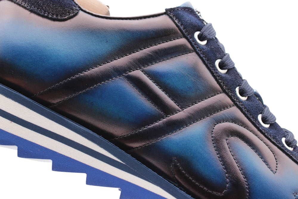 Handbemalte Ledersneaker