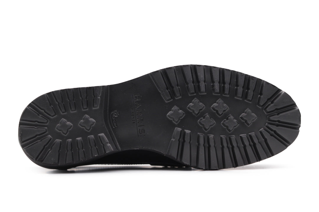 Mocassino in pelle spazzolata