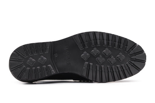 Mocassino in pelle spazzolata