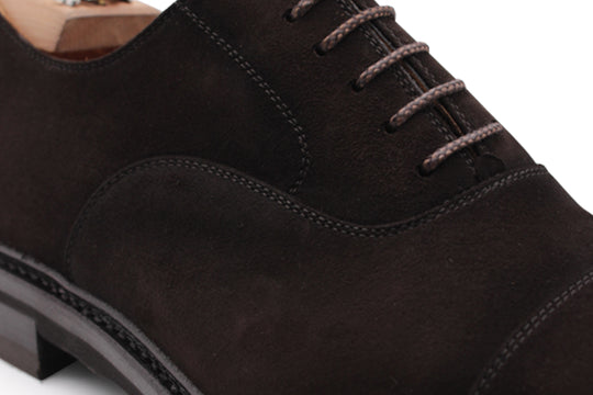 Francesina in pelle scamosciata Testa di Moro