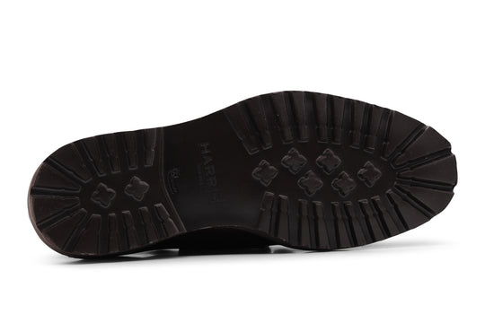 Doppia fibbia con cucitura a mano