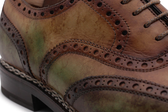 Oxford handbemalt mit norwegischer Handwerkskunst