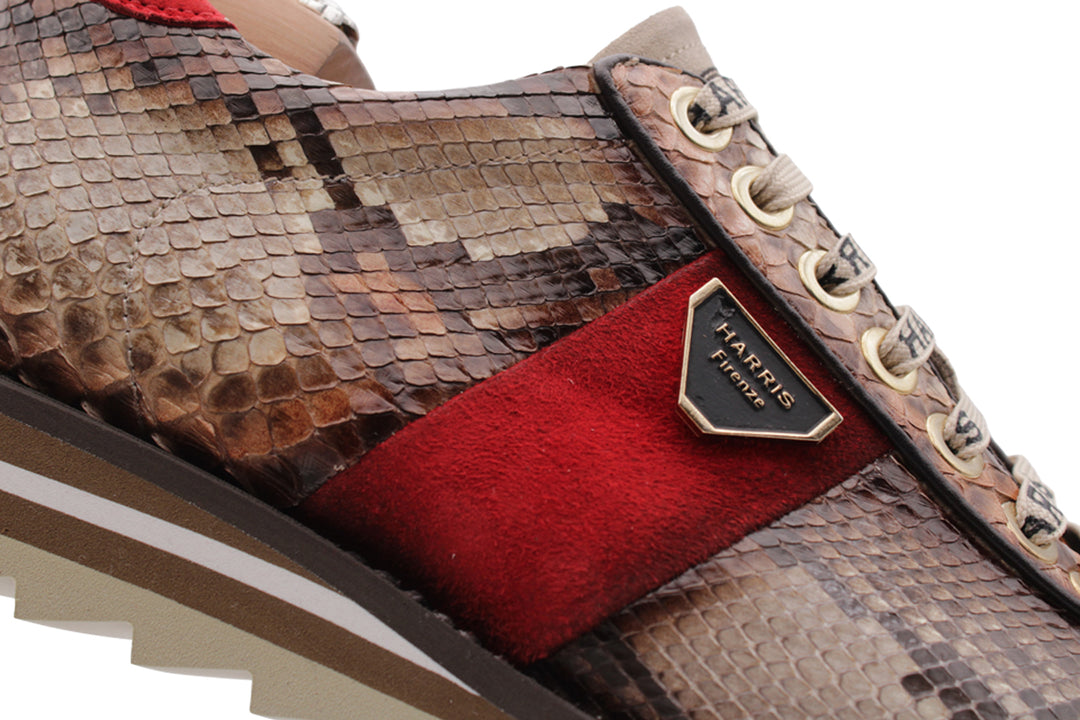 Sneakers aus Pythonleder