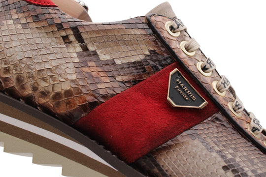 Sneakers aus Pythonleder