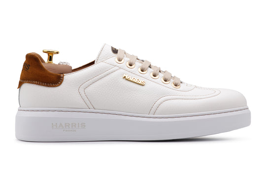 Sneakers comfort con dettagli in suede