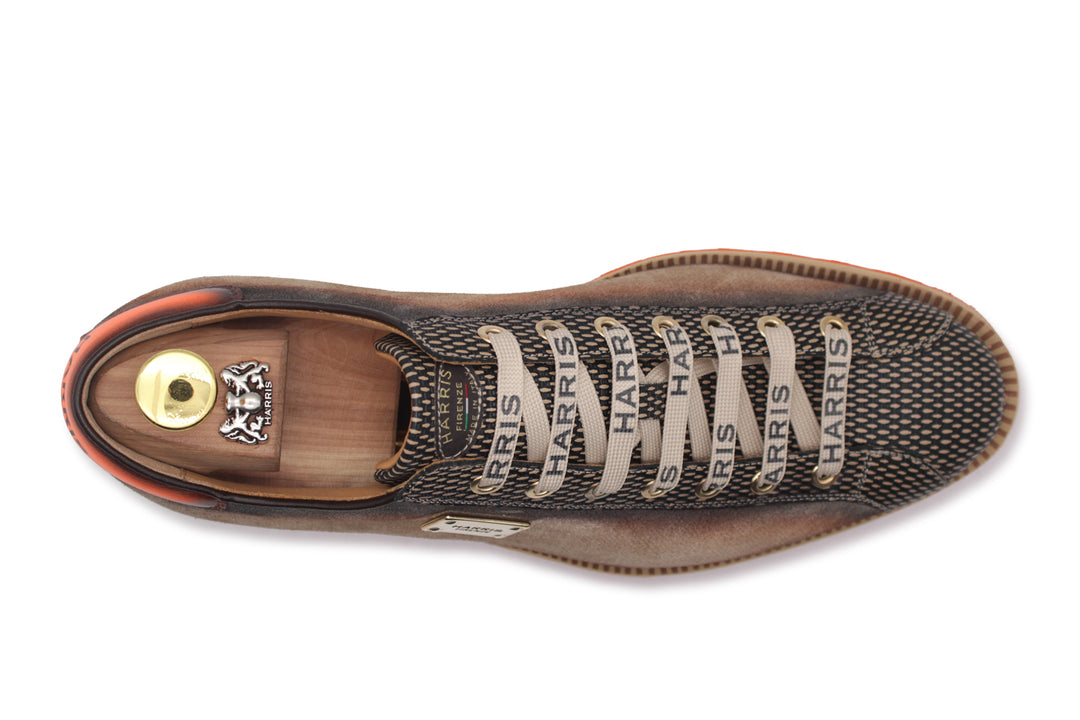 Deportivas efecto textura y ante