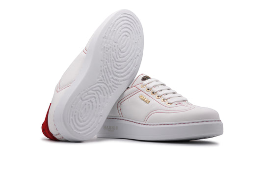 Baskets confort avec détails en daim