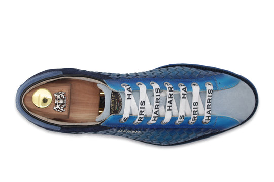 Zapatillas de ante tejido