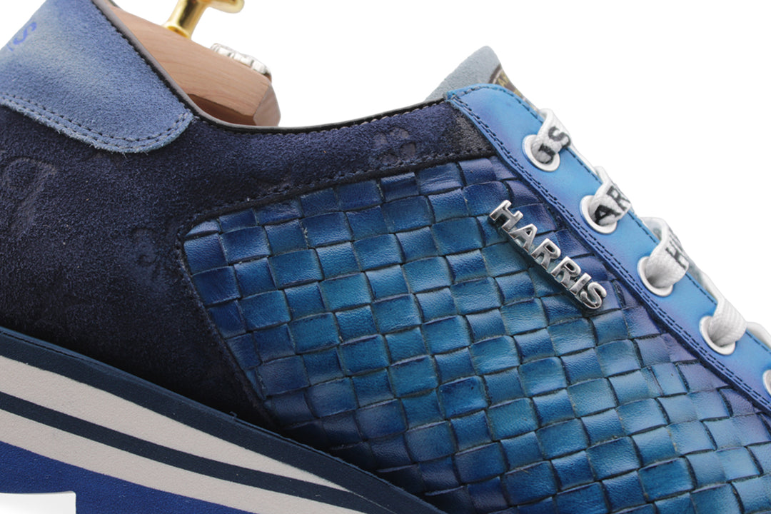 Zapatillas de ante tejido