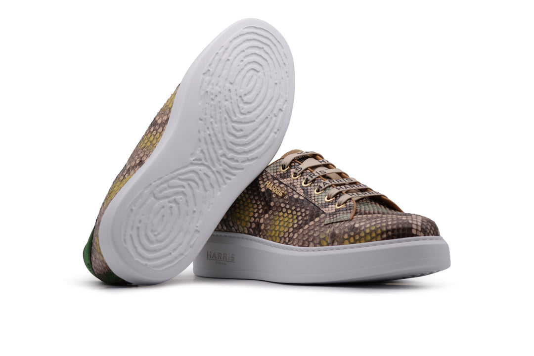 Sneakers in pitone multicolor
