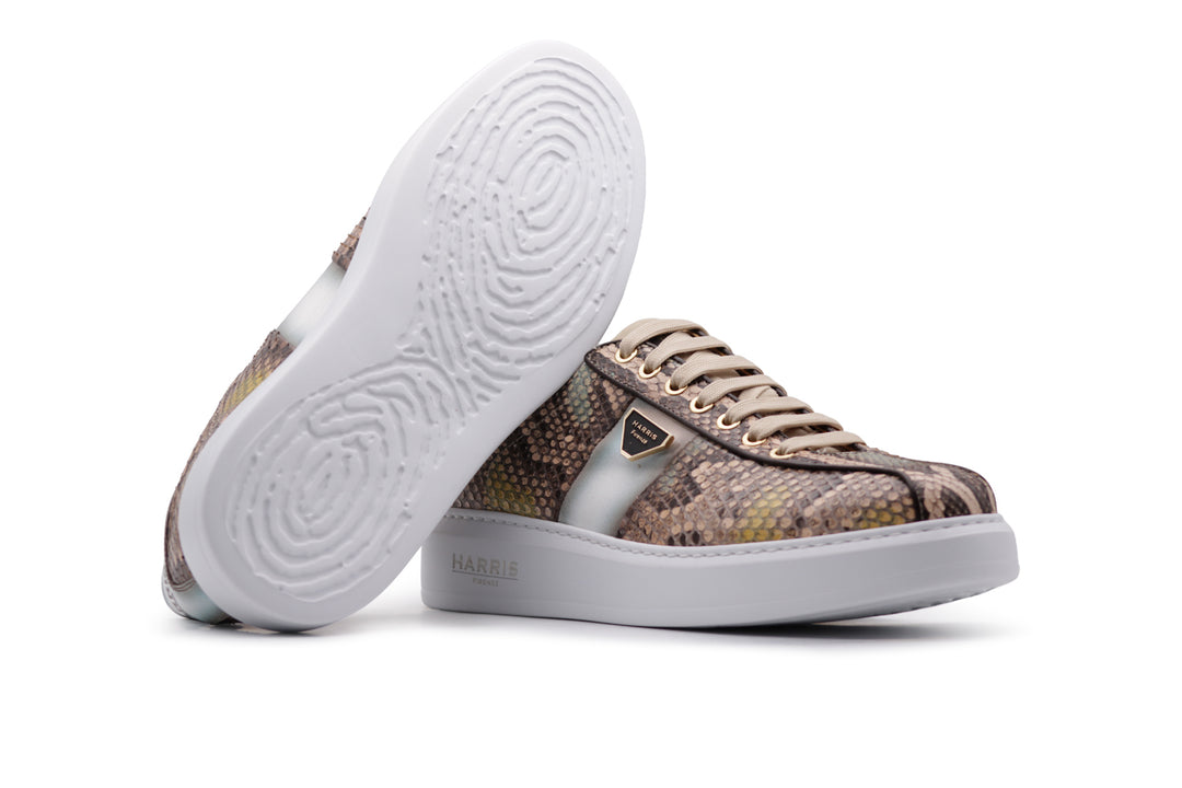 Sneakers in pitone multicolor
