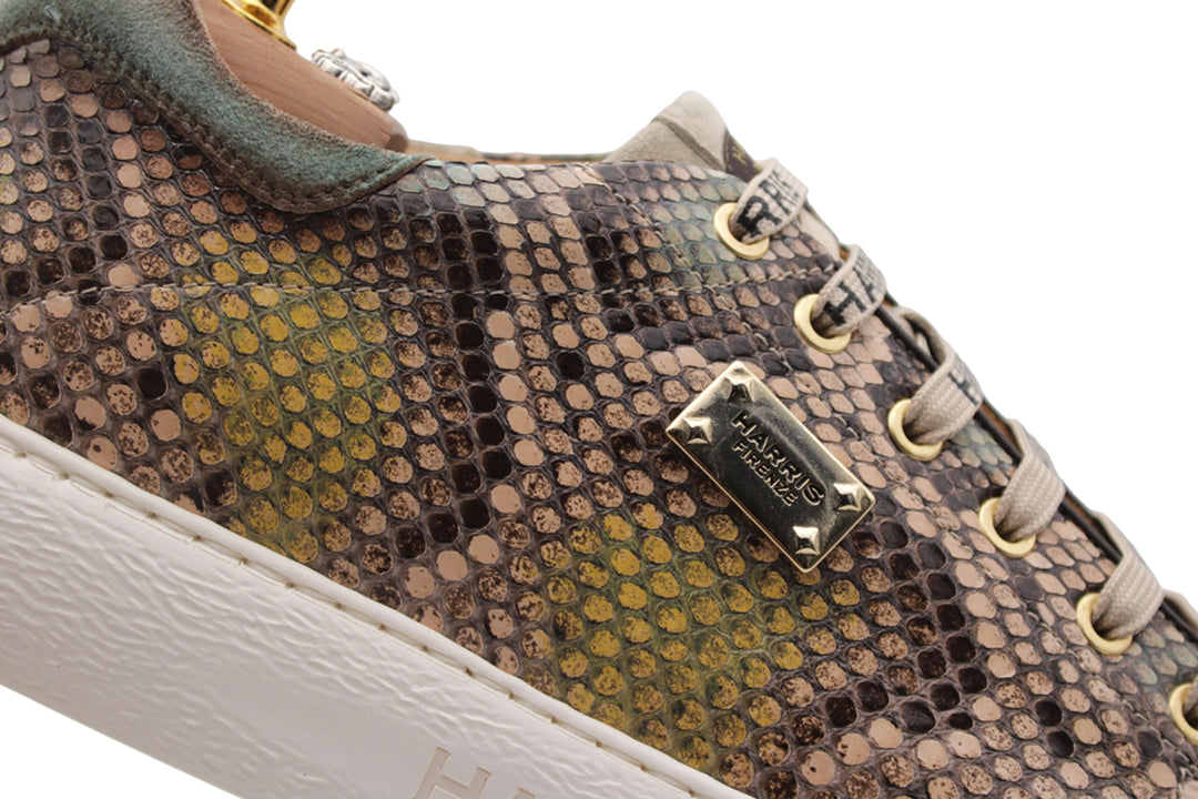 Sneakers in pitone multicolor