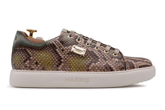 Sneakers in pitone multicolor