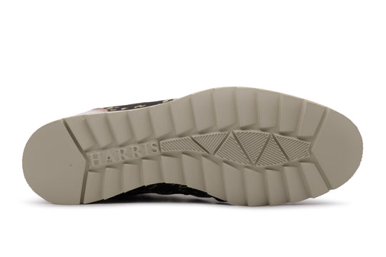 Polacchino in suede signature e pitone