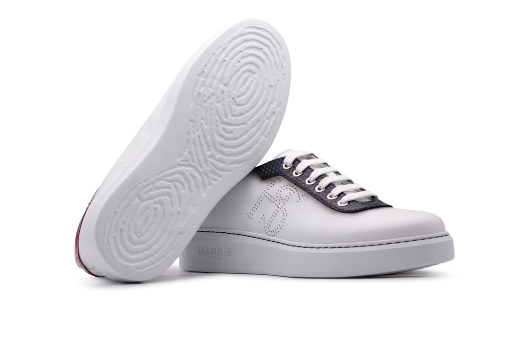 Sneakers confort in pelle
