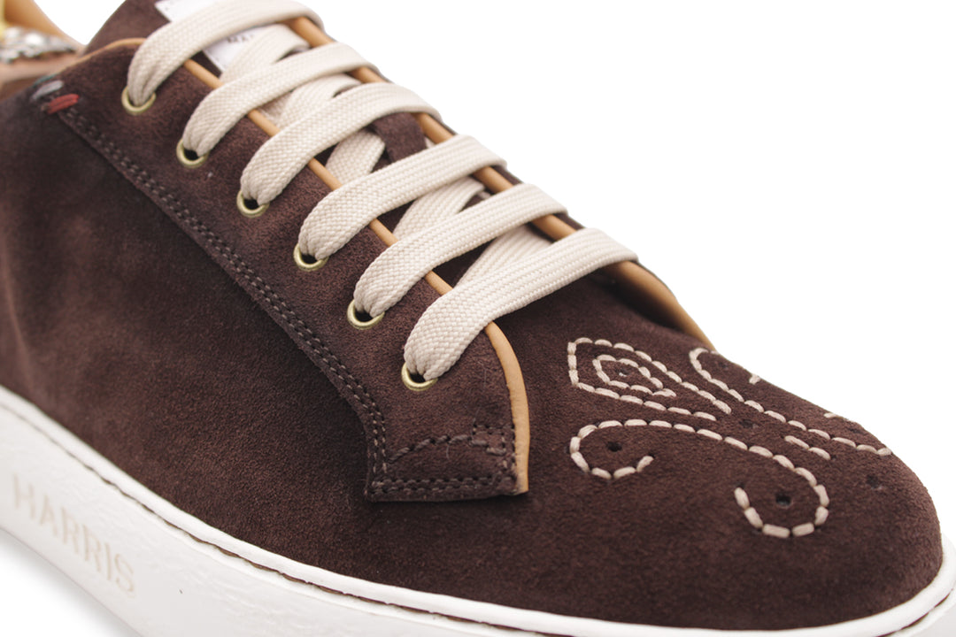 Zapatillas de ante Londres – Testa di Moro