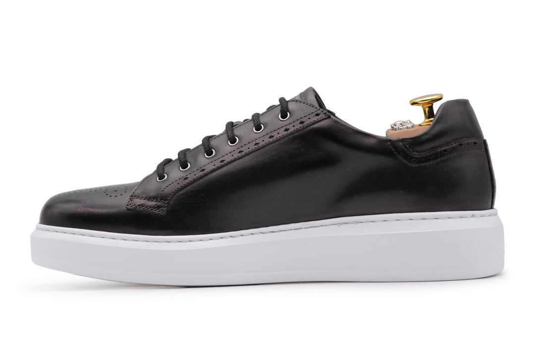 Zapatillas London – Gris y Negro