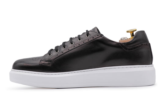 Zapatillas London – Gris y Negro