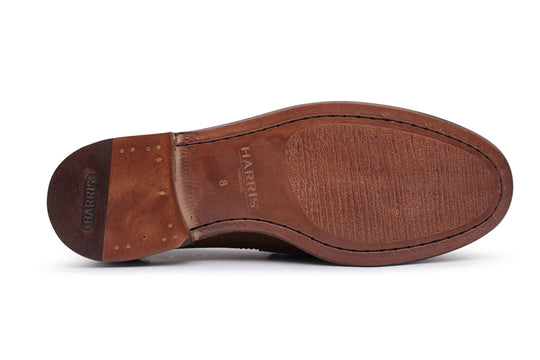 Leather moccasin