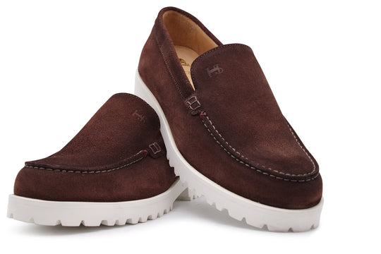 Suede loafers