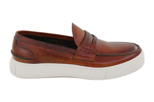 Leather moccasin